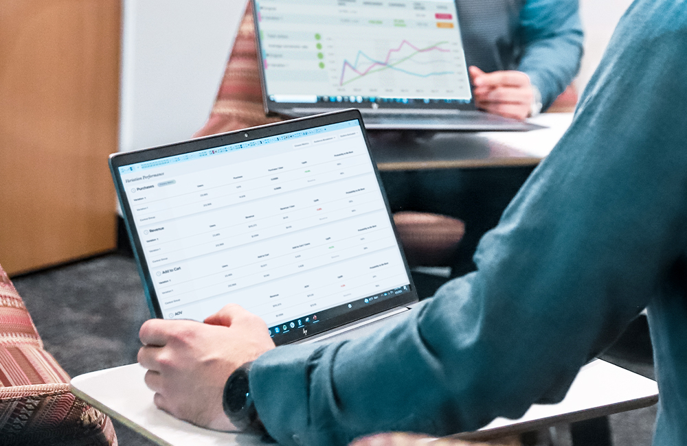 AB Testing Analysis on computers