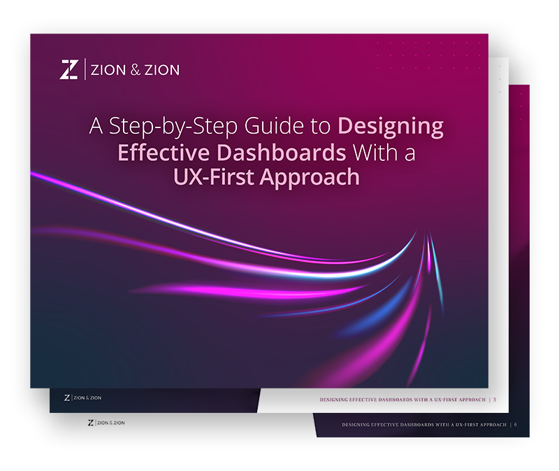 UX for dashboards white paper preview