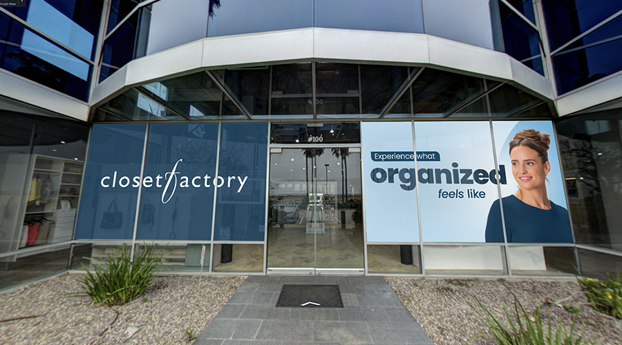 Signage at showrooms